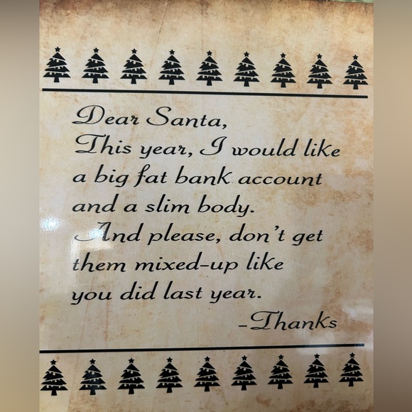 Holiday Art picture Funny Sign - Picture 3 of 4